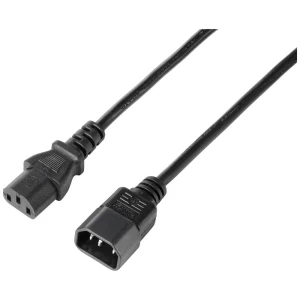 Sygonix SY-5243894 rashladni uređaji produžni kabel  crna 5.00 m slika