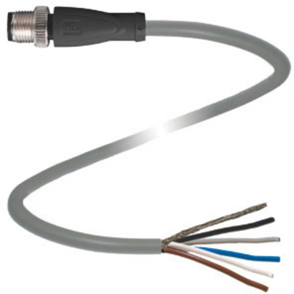 Pepperl+Fuchs 219106 utični konektor za senzor/aktivator, konfekcionirani M12 ravni muški konektor 10.00 m Broj polova: slika