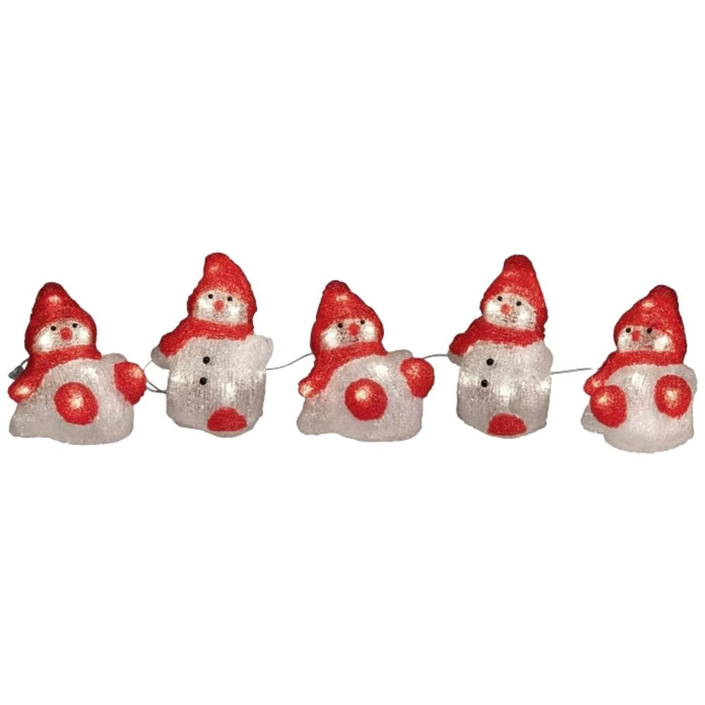 Konstsmide 6253-103 akrilna figura Energetska učinkovitost 2021: G (A - G) snjegovića 5-dijelni komplet toplo bijela LED toplo-bijela slika