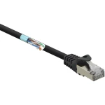 Renkforce    RF-4732884    RJ45    mrežni kabeli, patch kabeli    cat 5e    F/UTP    5.00 m    crna    sa zaštitom za nosić    1 St.