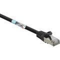 Renkforce    RF-4732884    RJ45    mrežni kabeli, patch kabeli    cat 5e    F/UTP    5.00 m    crna    sa zaštitom za nosić    1 St. slika