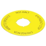 Wieland SNH 6010 znak za zaustavljanje u nuždi (Š x V) 75 mm x 75 mm 1 St.