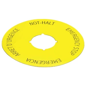 Wieland SNH 6010 znak za zaustavljanje u nuždi (Š x V) 75 mm x 75 mm 1 St. slika
