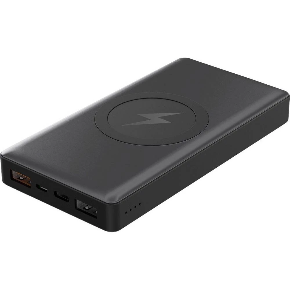 Platinet indukcijski powerbank 10000 mAh PMPB10WC PMPB10WC black Izlazi qi standard, USB, ženski konektor USB-C&trade; crna slika