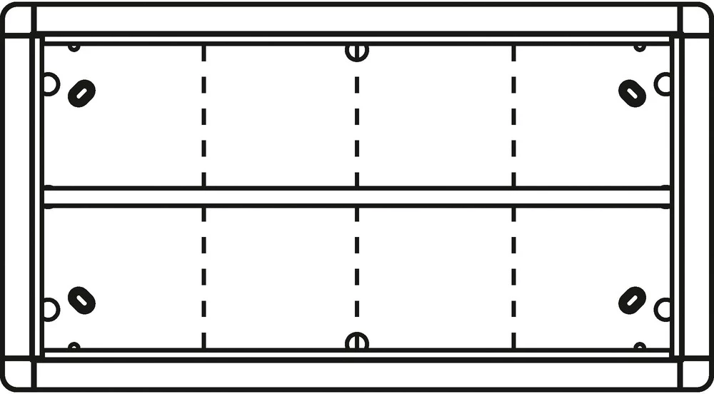 Ritto by Schneider 1883720 Video-portafon Ritto 1883720 Portirni okvir AP 8x Srebrna slika