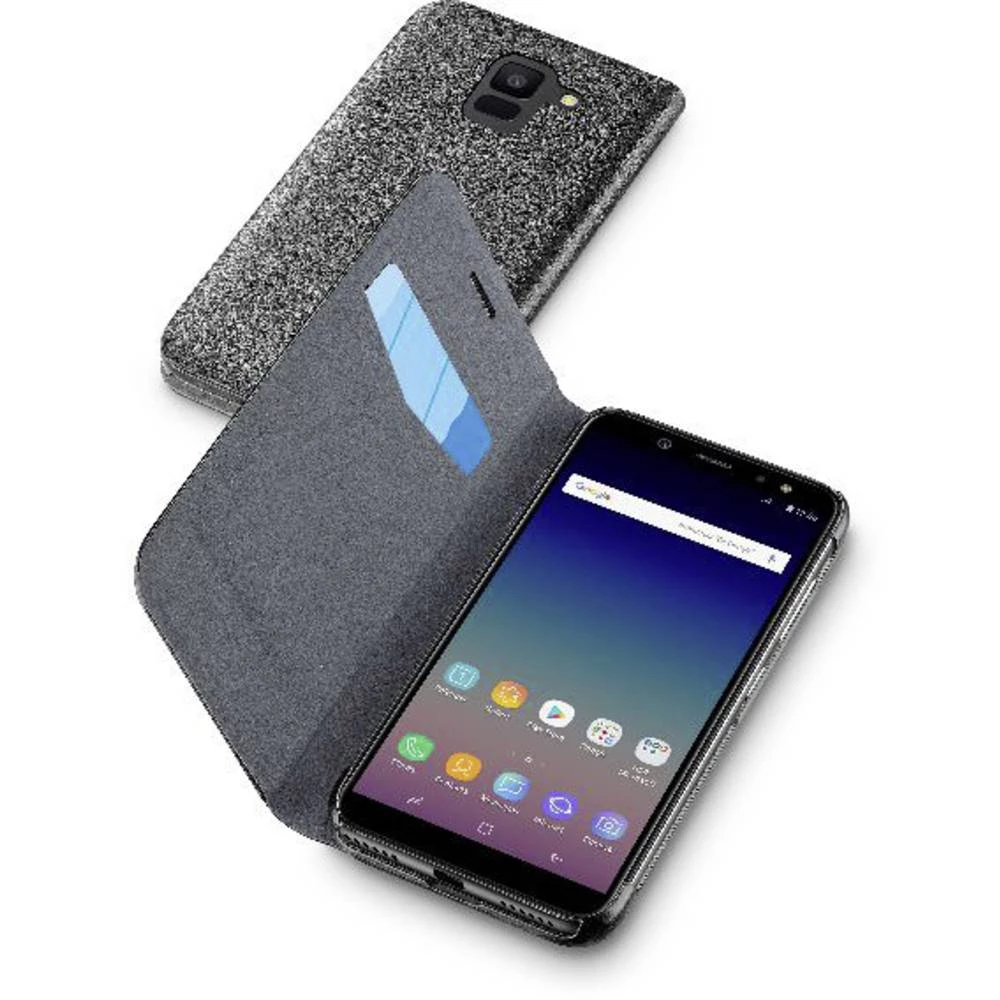 Cellularline BOOKGALJ618K Knjižica Pogodno za: Samsung Galaxy J6 (2018) Crna slika