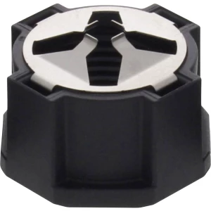 Wiska MagikNUT 16 BK učvrsna matica otporno na udarce   M16  plastika crna 25 St. slika