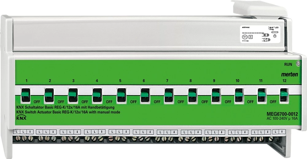 Merten Merten KNX Systeme MEG6700-0012 Aktuator prebacivanja MEG6700-0012 slika