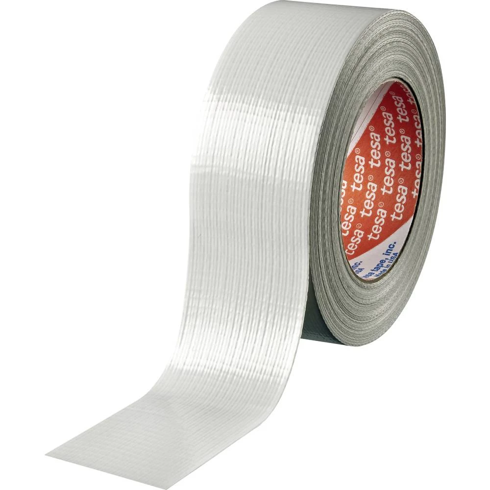 Plastificirana ljepljiva traka tesa&reg; Duct tape Mat-srebrna (D x Š) 50 m x 48 mm tesa 04613-0029-00 1 Role slika