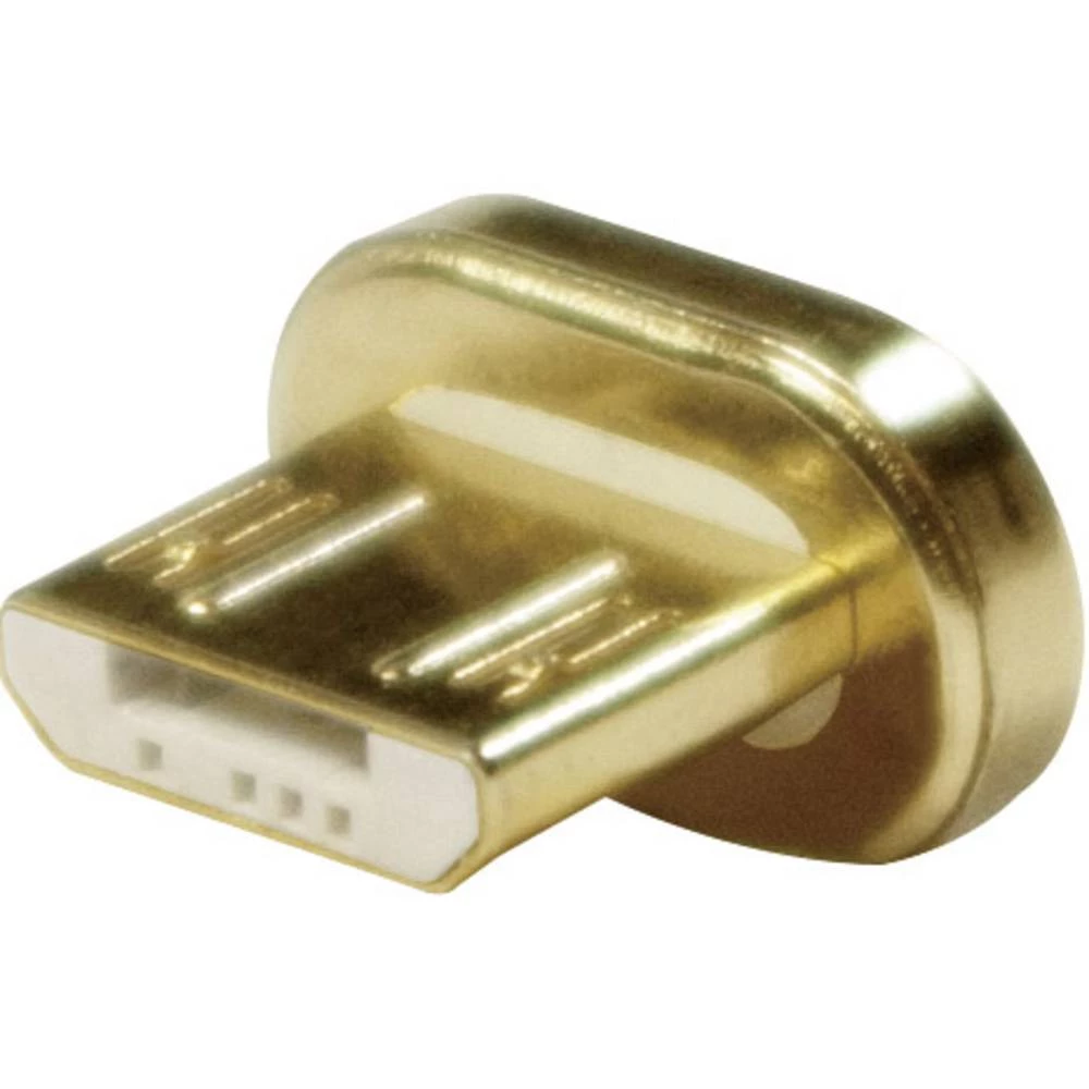 LogiLink USB 2.0 Adapter Zlatna Magnetski utikač slika