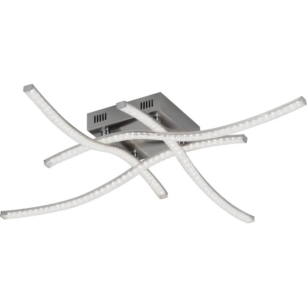 WOFI CAPRICE 9189.01.63.7000 LED stropna svjetiljka 20 W Aluminij (brušeni) boja slika