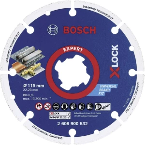 Bosch Accessories 2608900532 Dijamantni rezni disk X-LOCK Best for Metal 115 x 22,23 mm promjer 115 mm 1 St. slika