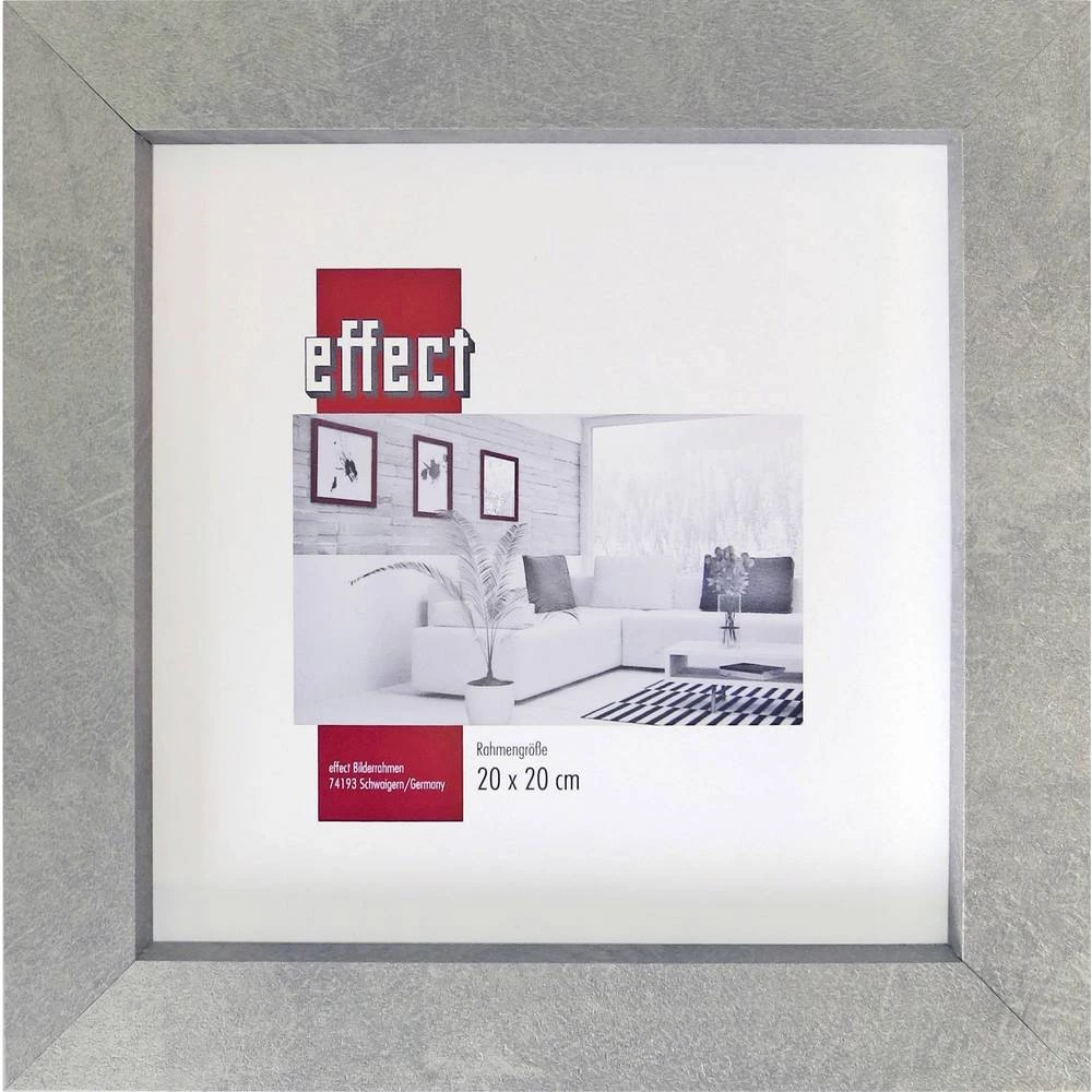 Effect Bilderrahmen 0600.2020.11 izmjenjivi okvir za slike Format papira: 20 x 20 cm siva slika