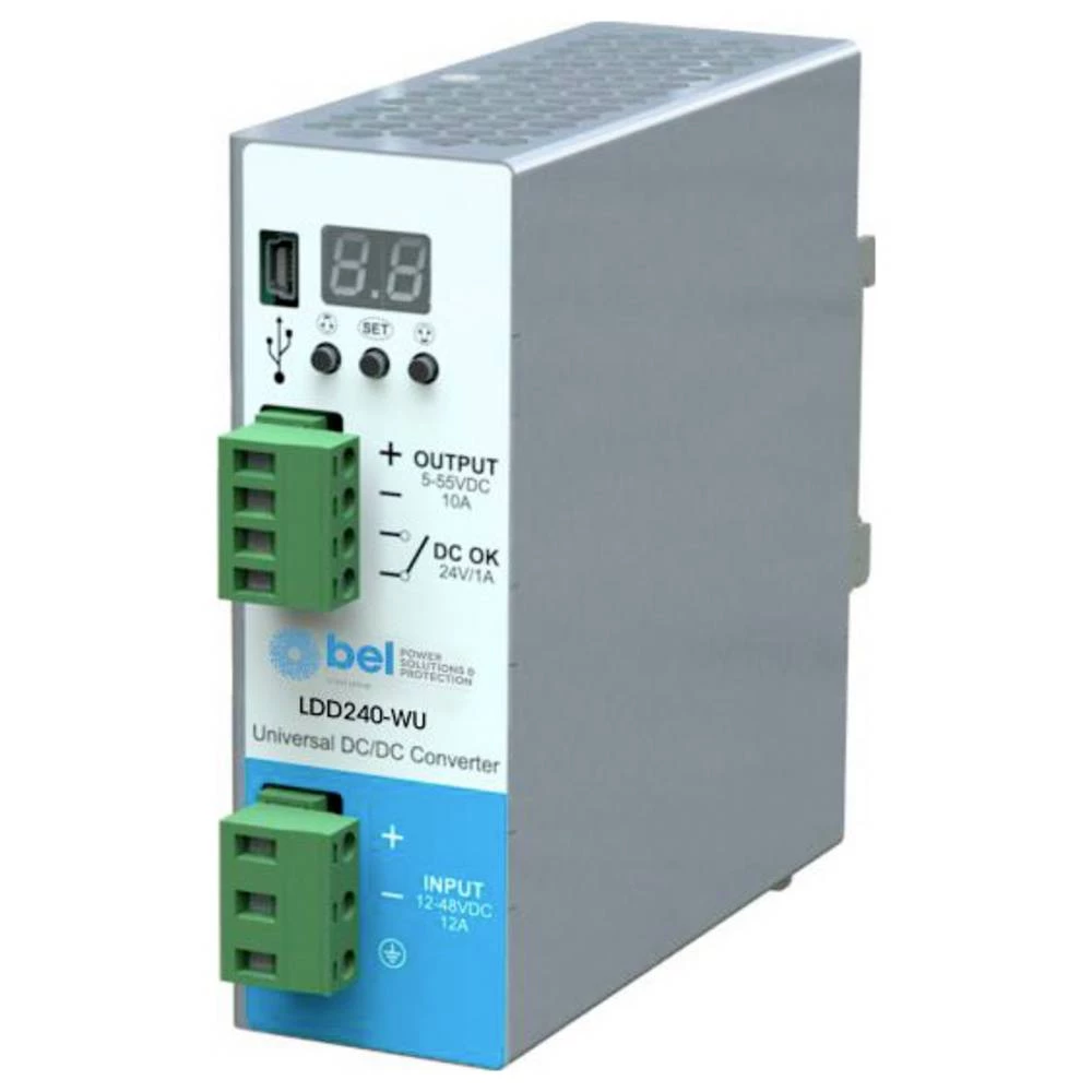Belfuse LDD240-WU DIN-napajanje (DIN-letva) DC/DC 240 W Content 1 kom. slika