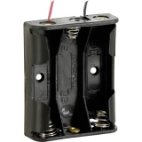 Baterije - držač 3x Mignon (AA) Kabel (D x Š x V) 58 x 48 x 17 mm Velleman BH331A