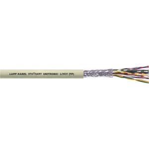 Podatkovni kabel UNITRONIC LIYCY (TP) 3 x 2 x 1 mm sive boje LappKabel 0035831 1000 m slika