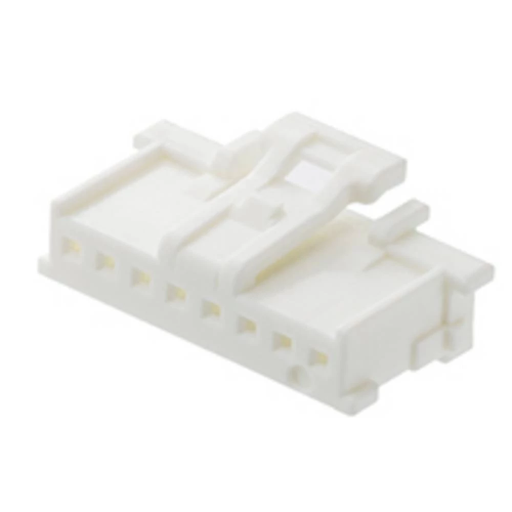Molex 513821200 2.00mm Pitch MicroClasp Wire-to-Board Receptacle Housing, Positive Lock, Single Row, 12 Circuits, White slika