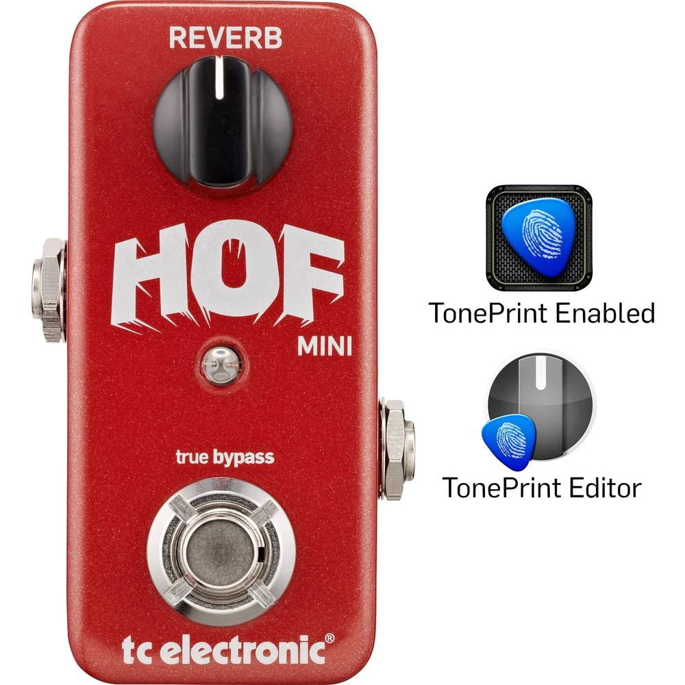 Gitarski efekti Definirani odjek TC Electronic Hall of Fame Mini Reverb slika