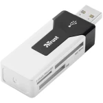 Vanjski čitač memorijskih kartica USB 2.0 Trust Robson Mini Cardreader Crna/bijela