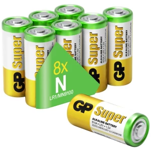 GP Batteries Super GP910A, LR01 lady (n) baterija alkalno-manganov  1.5 V 8 St. slika