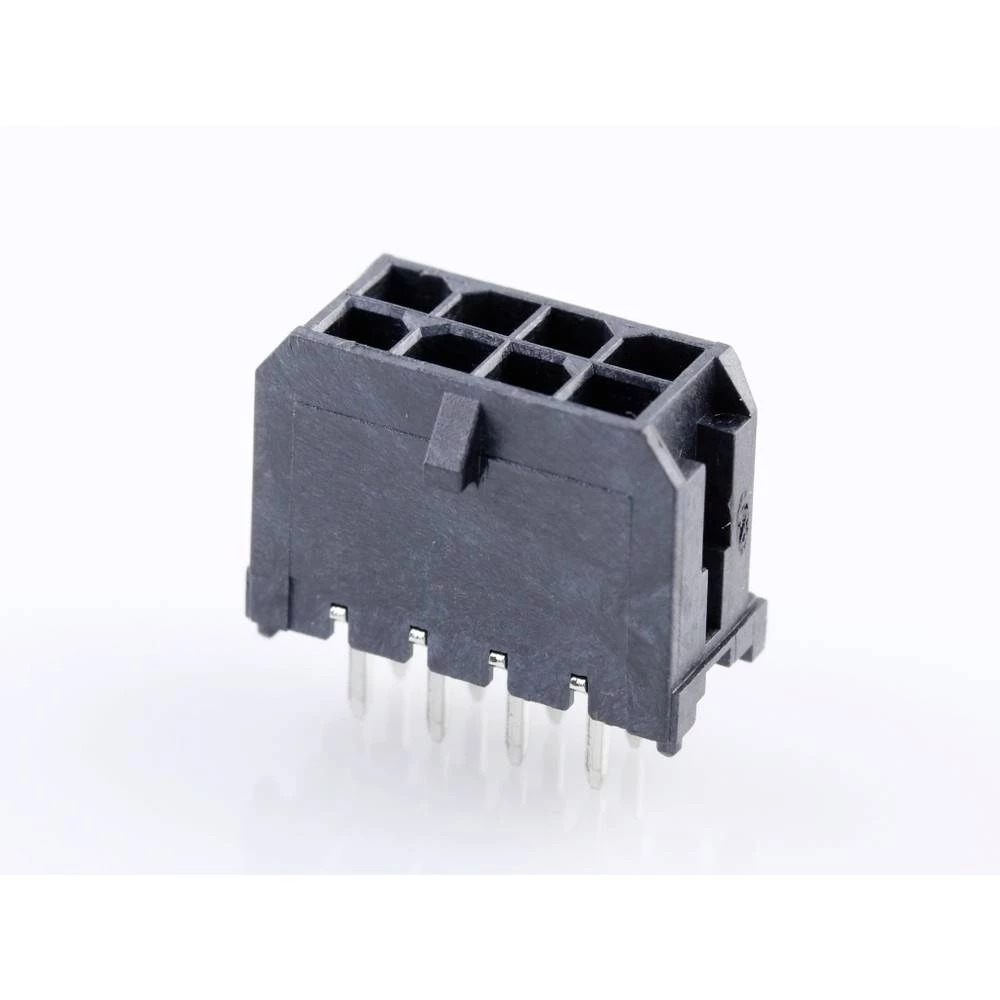Molex ugradna standardna letva s muškim kontaktima Ukupan broj polova 8 Raster: 3.00 mm 430450827 1 St. Tray slika