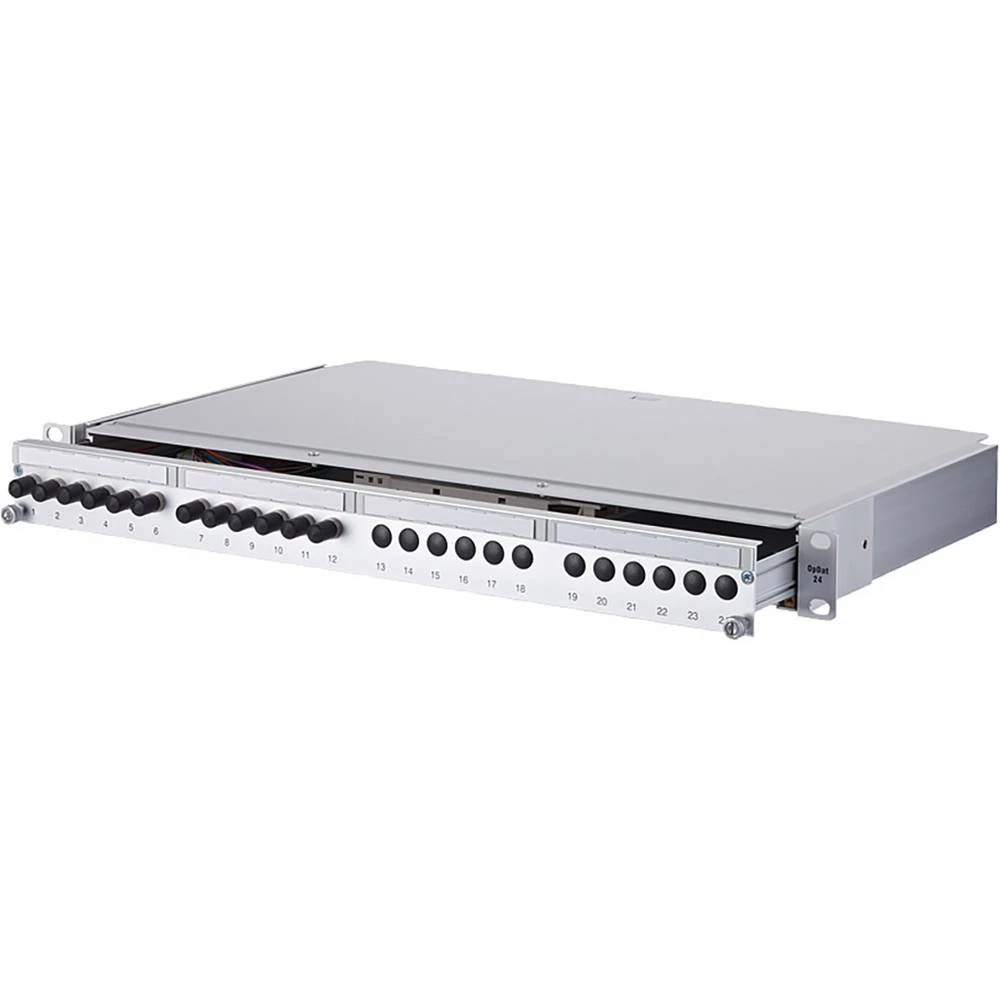 Patch Panel za optičke kablove 12 ulaza Metz Connect 1502200112-E 1 U slika