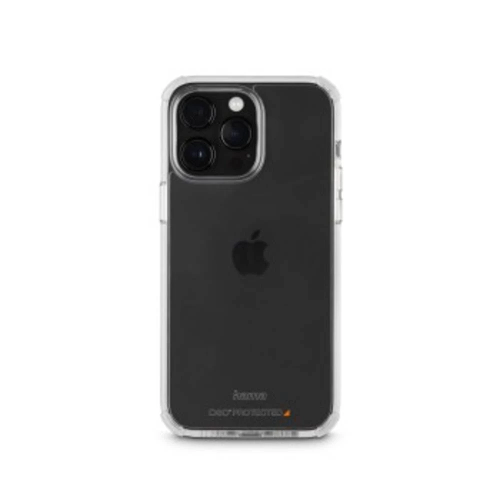 Hama  stražnji poklopac za mobilni telefon Apple iPhone 13 Pro prozirna otporna na udarce, induktivno punjenje slika
