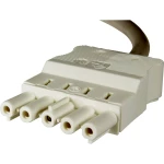 Adels-Contact 96595510 mrežni priključni kabel slobodan kraj - mrežni konektor Ukupan broj polova: 4 + PE bijela 1.00 m 30 St.