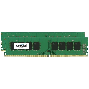Crucial 2x16GB DDR4 komplet radne memorije za računalo DDR4 32 GB 2 x 16 GB 2400 MHz 288pin DIMM CL17 CT2K16G4DFD824A slika