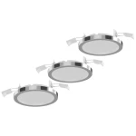 LightMe LM85660 Aqua LED ugradna svjetiljka 3-dijelni komplet LED GX53 18 W krom boja