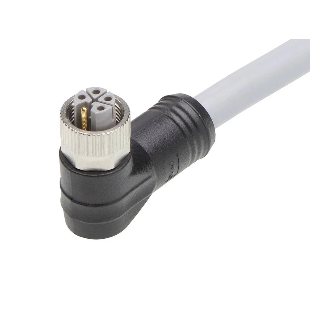 Molex 1205000210 utični konektor za senzor/aktivator, konfekcionirani ženski konektor, kutni 5 m Broj polova: 5 kom. Ba slika