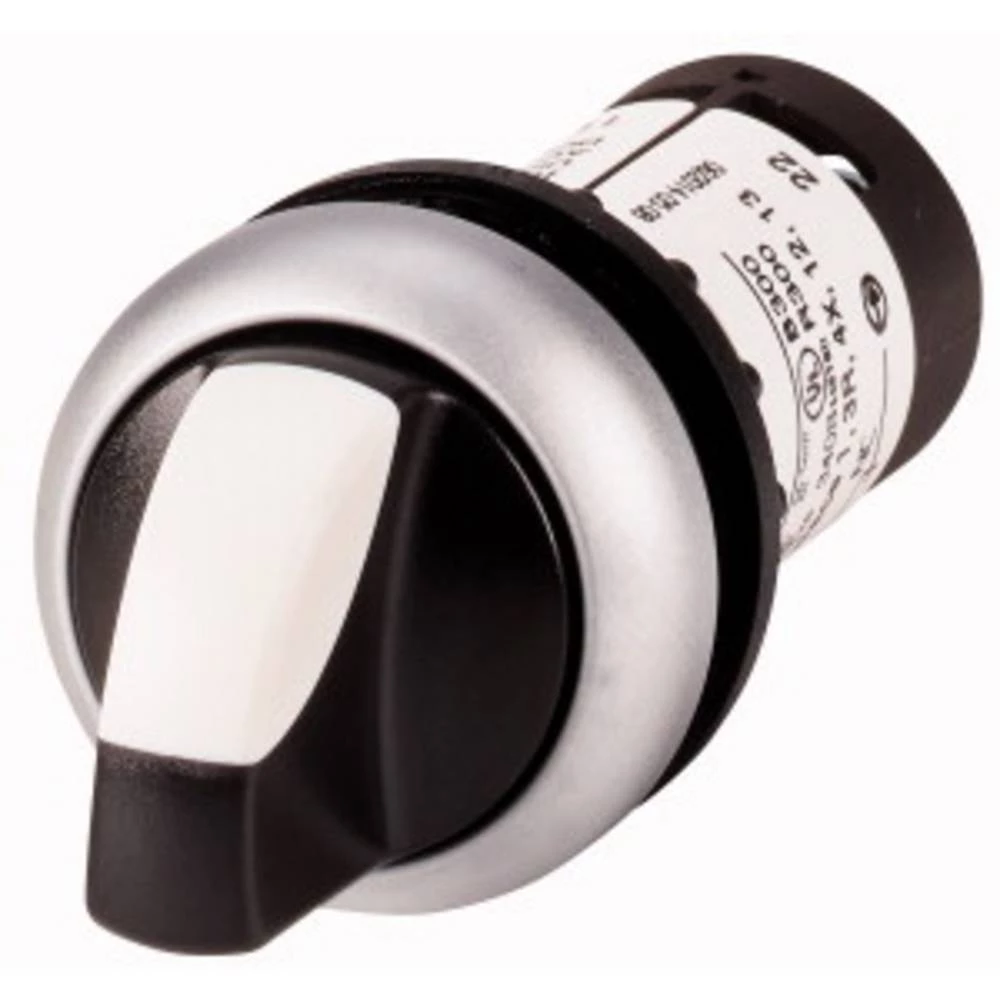 Eaton C22-WRK3-K20 tipka za biranje  rotacijska ručica crna, bijela  otpiranje okretanjem 1 St. slika