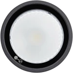 Heitronic 500058 Negro vanjska stropna svjetiljka LED 10 W crna