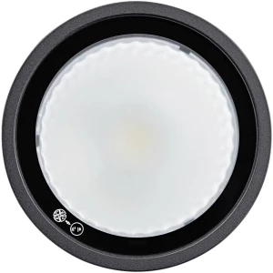 Heitronic 500058 Negro vanjska stropna svjetiljka LED 10 W crna slika
