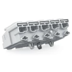 mrežna priključna stezaljka kruti: 0.5-1.5 mm² Broj polova (broj): 5 WAGO WAGO GmbH & Co. KG 250 St. bijela