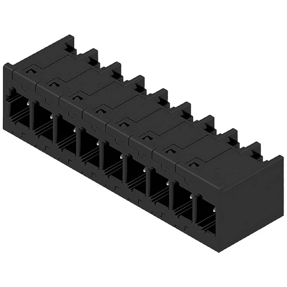 Weidmüller 2741480000 stezaljka za tiskane ploče Broj polova 9 crna 11 St. slika
