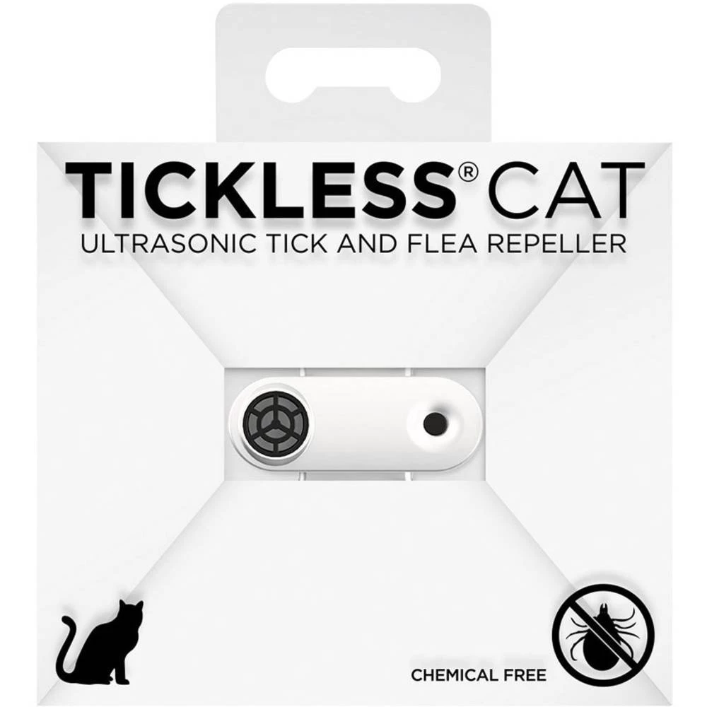 Zaštita od krpelja Tickless Cat Cat01wh (D x Š x V) 38 x 16.5 x 15.6 mm Bijela 1 ST slika