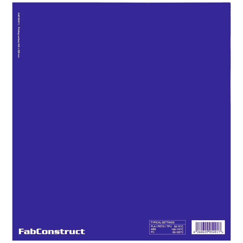 FabConstruct površina 348 x 369 mm  build surface 95491 slika