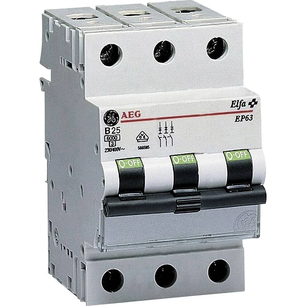 General Electric 566586 Zaštitna sklopka za vodove 3-polni 25 A slika