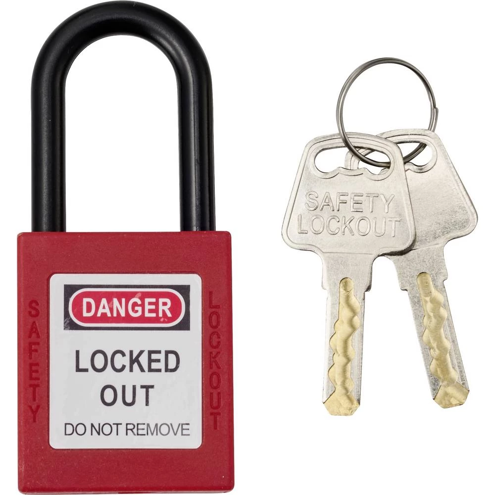 Sygonix SY-6872668 lokot 38 mm različito zatvaranje zaključavanje s ključem slika