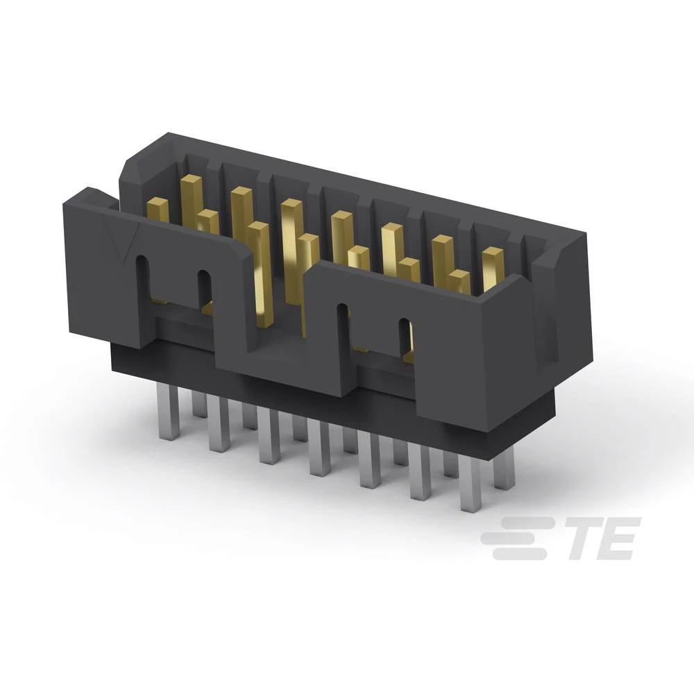 TE Connectivity ugradna standardna letva s muškim kontaktima 1-2842236-6 1 St. Tube slika