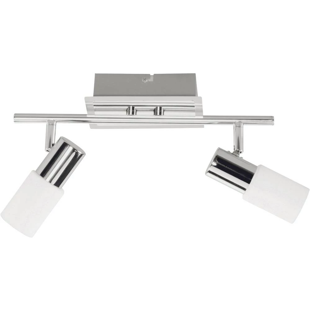 LED stropni reflektor 10 W Toplo-bijela ACTION BAS 767702540000 Nikal (mat), Krom boja slika