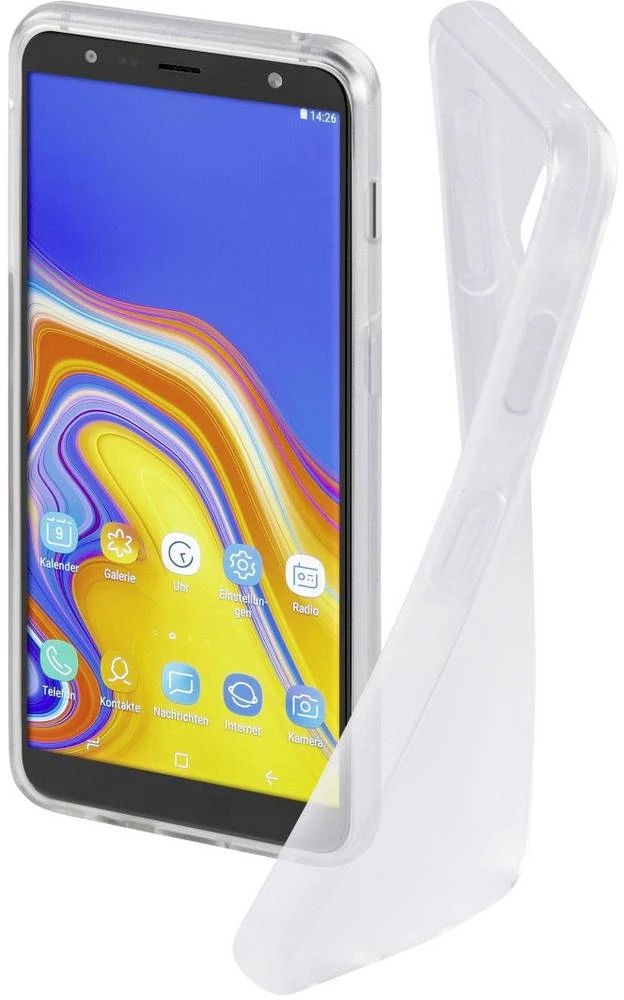 Hama Cover Crystal Clear Stražnji poklopac za mobilni telefon Pogodno za: Samsung Galaxy J4+ Prozirna slika