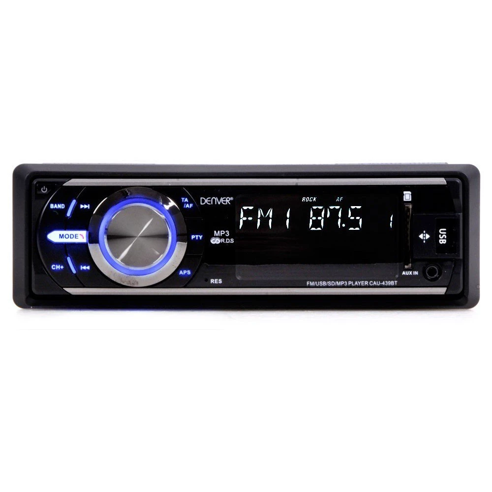 Denver Auto MP3 player sa Bluetooth-om, USB, SD i AUX-in slika