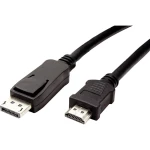 Value DisplayPort priključni kabel 3.00 m 11.99.5782 sa zaštitom crna [1x muški konektor displayport - 1x muški konektor