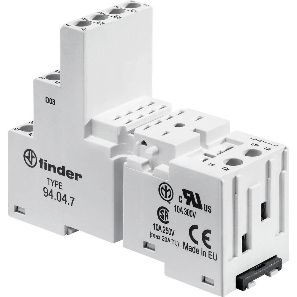 Finder 94.04.7 podnožje releja    (D x Š x V) 60.9 x 27 x 76 mm  10 St. slika