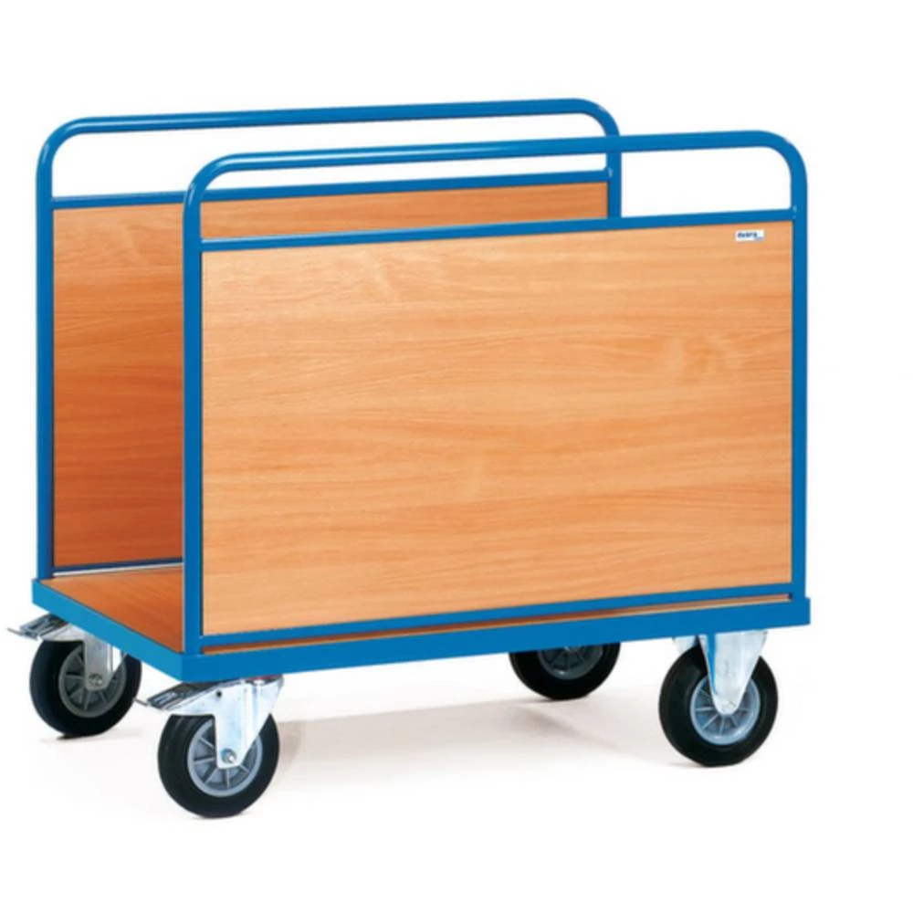 Fetra Hauptartikel 2543 kolica s platformom čelik obložen s prahom Opterećenje (maks.): 500 kg slika