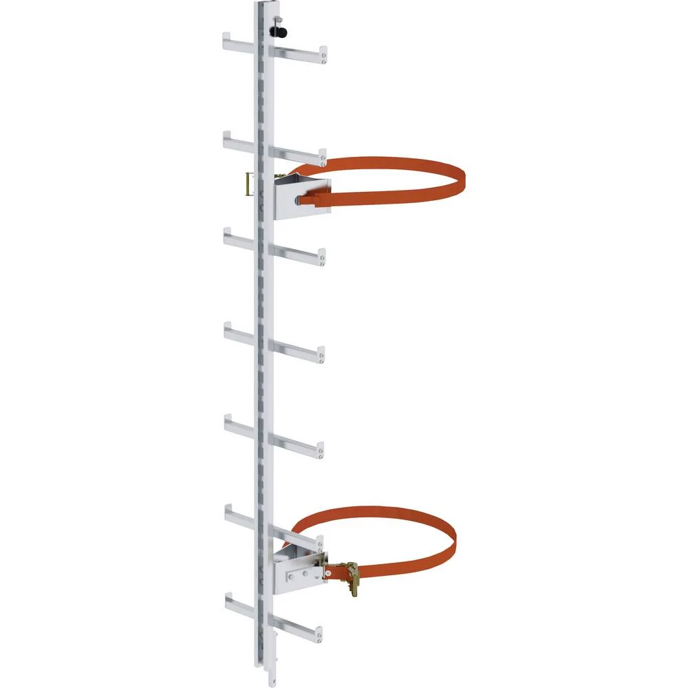 Günzburger Steigtechnik 77432 aluminij jednostruke spredne ljestve montaža bez alata slika