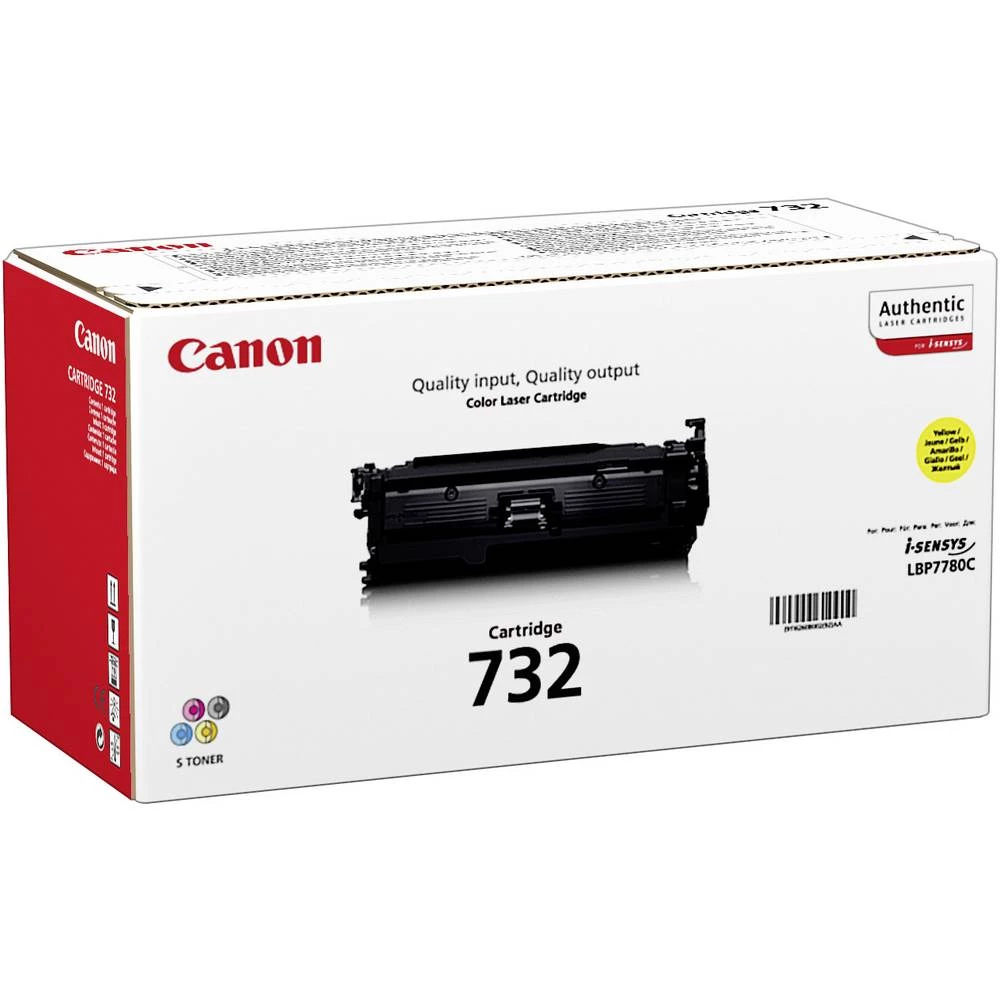 Toner Original Canon 732 Y Žut Raspon maks. 6400 Stranica slika
