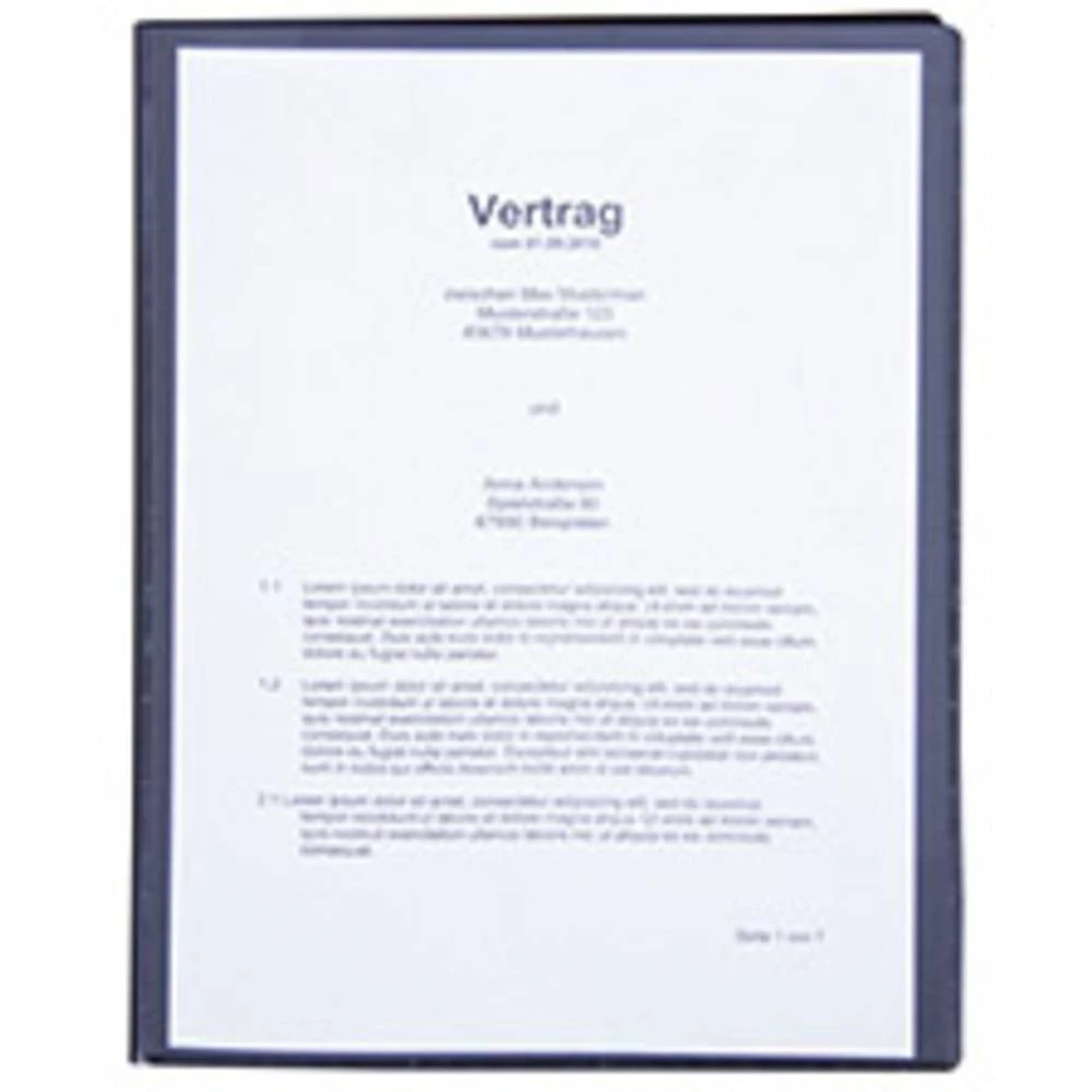 Soennecken Uredski materijal 125354000 DIN A4 Broj fascikala:40 Crna 1 ST slika